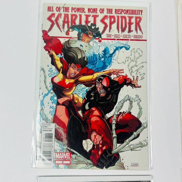 Marvel & Image 4 Comics Scarlet Spider,Shadowhawk, The Punisher Scarlet Spider - Picture 2 of 5